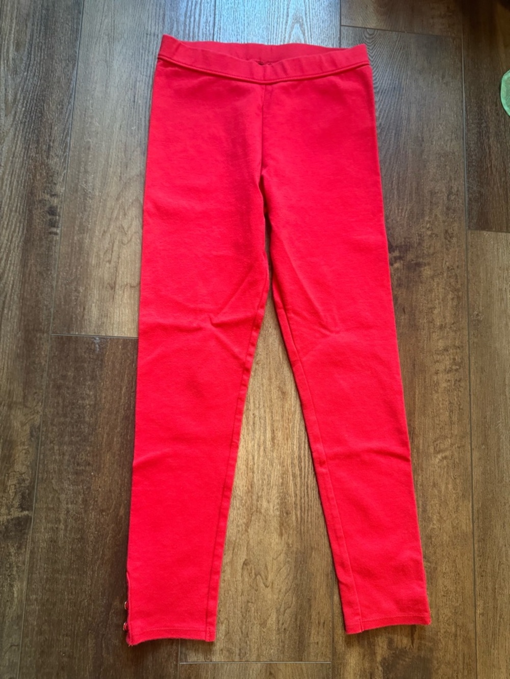 Janie and Jack girls red leggings size 10